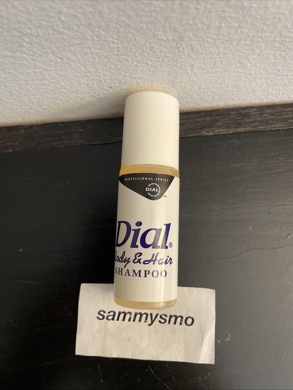 Dial professional series Hair & Body Shampoo .75oz discontinued